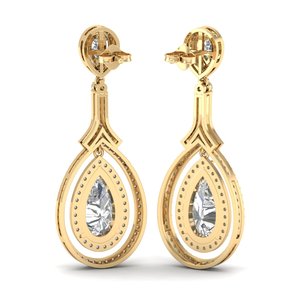 REYES - Pendientes de Plata de Ley 925 con Moissanita, los Más Vendidos, para Mujer, Joyería de Lujo para Bodas y Compromisos - Product Image 4