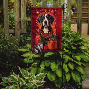 Entlebucher Mountain Dog Holiday Christmas Garden Flag Multicolor <b>Mailbox</b> Decorative Yard Flag Banner Patio Artwork Lawn Signs - Product Image 2