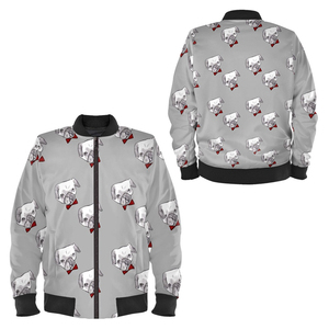 <b>Women</b> Black Bomber <b>Jacket</b> Fashion Streetwear Casual <b>Zip</b> <b>Up</b> Coat Custom OEM ODM Wholesale Factory - Product Image 3