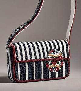 Bolso de Hombro de Lujo con Cuentas Rosas, Bolso de Diseñador de Alta Calidad para Mujer, Bolso de Moda, Bolso de Mano para Fiesta, Bolso de Noche, Clutch para Boda - Product Image 5