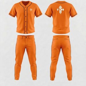 Nuevo Conjunto de Béisbol para Hombre, Material 100% Poliéster, Cuello en V de Alta Calidad, Impresión por Sublimación de RIVIAN ATLANTIC - Product Image 1