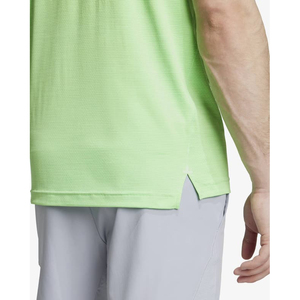 T-shirt d'entraînement fitness pour homme 100% coton 210 g/m² extensible respirant séchage rapide coupe ajustée pour la gym et l'entraînement personnalisé OEM privé - Product Image 5