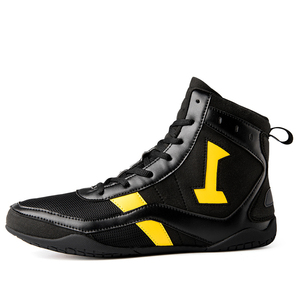 Chaussures de boxe à cheville rembourrée pour séances de sparring longues et sans douleur, avec soutien de la voûte plantaire, orthopédiques professionnelles - Product Image 2