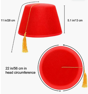 Manufactures <b>Masonic</b> Fez Regalia Leather Cap <b>Case</b> With Customization Color & Size Durable Hand Embroidery <b>Masonic</b> Fez - Product Image 2