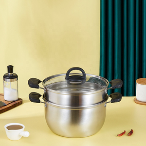 Casserole vapeur multifonction de qualité supérieure avec construction en acier inoxydable robuste, couvercle hermétique, poignées résistantes à la chaleur - Product Image 5