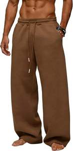 Pantalon de jogging fuselé en molleton épais de coton pour homme 2026 – Décontracté, respirant, séchage rapide – Idéal pour l'hiver – Vente en gros - Product Image 4