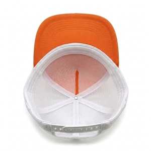 Casquettes de golf trucker 5 panneaux personnalisées OEM, broderie tissée, visière structurée pré-courbée, ODM, faible MOQ, directement de l'usine - Product Image 4