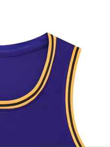 Uniforme de Baloncesto de Diseño Hip Hop de Última Moda, Alta Calidad, 100% Poliéster, para Equipos de Club, Personalizable con Nombre y Logotipo, Uniforme Deportivo de Verano para Adultos - Product Image 4