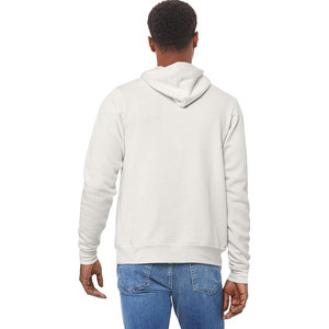 Service de personnalisation de logo BELLA+CANVAS Sweat-shirt à capuche unisexe en molleton éponge 100% coton respirant à manches longues avec logo personnalisé pour homme - Product Image 4