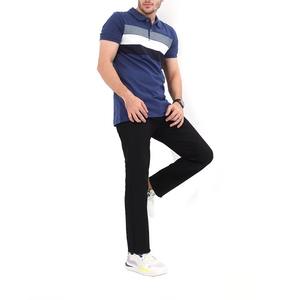 โรงงานผลิตเสื้อโปโลผ้าตาข่ายระบายอากาศ ผู้ผลิตเสื้อโปโลขนาดสั่งทำ เสื้อโปโลผ้าฝ้ายเนื้อนุ่มขายส่ง เสื้อโปโลผู้ชาย - Product Image 4