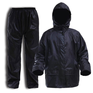 Combinaison de pluie imperméable de sécurité, coutures scellées, tissu polyester PU, vêtements de construction, combinaison de pluie imperméable pour l'extérieur, résistante au vent - Product Image 5