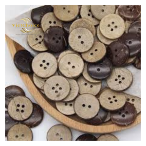 Boutons VietChoice 100% Coque de Noix de Coco Style Classique Écologique pour Vêtements Fabriqués au Vietnam - Product Image 6
