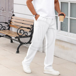 Hot Sale Casual Mid Waist Cotton Made <b>Light</b> Weight Men <b>Trouser</b> Breathable Loose Fit Best Selling - Product Image 6
