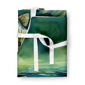 Unisex Large Multicolor Smallmouth Bass <b>Apron</b> for Kitchen Cooking Baking Crafts <b>Gardening</b>-for Adults & Unisex - Product Image 3