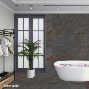 Carrelage en porcelaine émaillée design 600x1200mm 60x120cm 24x48 pouces Grand format Surface décorative pour intérieurs contemporains - Product Image 1