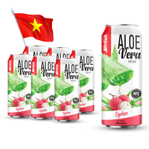 เครื่องดื่มรสสตอเบอรี่พร้อมน้ำว่านหางจระเข้สามารถ500มล. น้ำอัดลมขายส่งแบรนด์ผลิตจากโรงงานเวียดนาม - Product Image 5