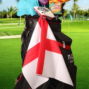 Drop Shipping <strong>UK</strong> Union Jack Series Printed Microfiber <strong>Waffle</strong> Texture Golf <strong>Towel</strong> - Product Image 5
