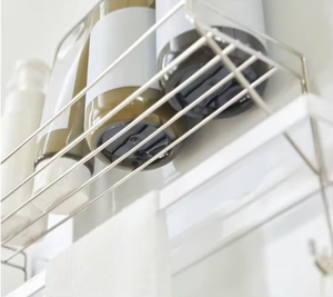 Estante Metálico de Pared para Fregadero, Estante de Almacenamiento para Cocina, Diseño Minimalista, Multifuncional, Profundidad de 8-11.9 Pulgadas - Product Image 5
