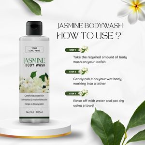 Jasmine - Gel de Ducha Corporal Suave, Hidratante, Nutritivo, Aclarante, Limpiador Profundo y Refrescante para Mujeres, para Todo Tipo de Piel, Regular - Product Image 1