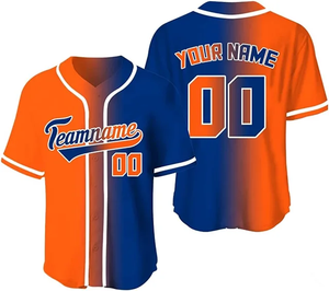 Maillot de baseball personnalisé pour homme, noir et gris, blocs de couleur contrastés, nom de l'équipe 00, sublimé, respirant, polyester, manches courtes, coupe classique - Product Image 4