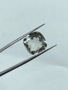 Natural High Quality Green Amethyst Gemstone Loose Stone 9.94Carat 14MM Green <b>Colour</b> Jewelry Making - Product Image 1