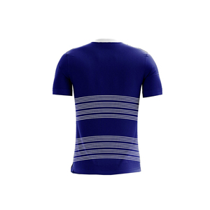 Maillot de football personnalisé pour équipe, 100 % polyester, imprimé, coupe athlétique, écologique, léger, séchage rapide, respirant - Product Image 3