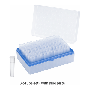 Simport BioTube Juego de Cajas de Plástico Autoclavables de 96 Compartimentos para Almacenamiento de Muestras - Product Image 1