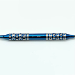 Instrument manuel de haute qualité pour le placement de composite dentaire, en acier inoxydable bleu doré, pour le nettoyage des dents et des bridges osseux - Product Image 3