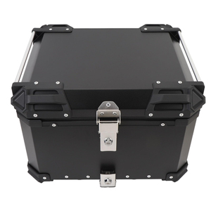 Boîtes à bagages arrière universelles à dégagement rapide pour <span class=keywords><strong>moto</strong></span> 55L, aluminium noir, maleta para motos, coffre arrière, boîte supérieure pour <span class=keywords><strong>moto</strong></span> - Product Image 3