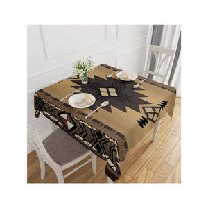 Mantel Cuadrado Desechable de Lino 100% Impermeable, con Bordado en los Cuatro Lados, Diseño Personalizado, Directo de Fábrica, para Banquetes - Product Image 2