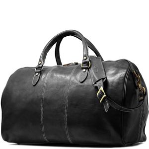 Sac de sport unisexe en toile avec fermeture éclair classique, poignée souple, sac de voyage grande capacité 3655L, doublure en polyester durable - Product Image 1