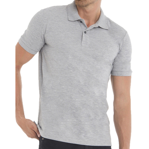 Chemises polo en tricot à col ajusté, disponibles en tailles personnalisées, avec t-shirt polo en coton assorti, qualité OEM. - Product Image 3