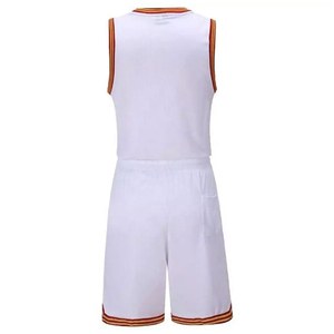 Best Quality Unisex Basketball Uniform Set Custom-Made Polyester Printed Sportswear for Adults <b>Plus</b> XS Breathable Summer <b>Top</b> - Product Image 2