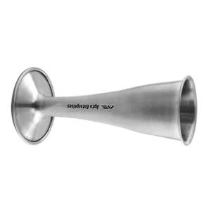 Stéthoscope de Pinard en aluminium 15 cm, instrument léger de surveillance fœtale pour l'obstétrique et l'examen prénatal - Product Image 2