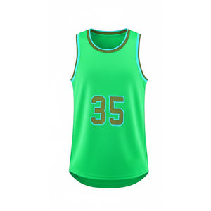 Camiseta de Baloncesto Personalizada, Ligera, Transpirable, de Primera Calidad, Proveedor de Ropa Deportiva OEM, Camiseta de Baloncesto para Hombre - Product Image 2