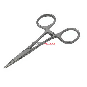Pince hémostatique de pêche manuelle 3,5 pouces droite ergonomique, pinces de serrage anti-moustiques en acier inoxydable de qualité allemande, précision - Product Image 2