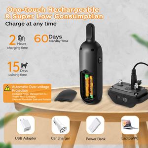 2025 nuevo estilo <span class=keywords><strong>Collar</strong></span> de choque para perros <span class=keywords><strong>Collar</strong></span> de entrenamiento recargable - Product Image 5