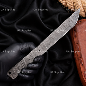 UA Supplies รับผลิตมีด Tanto สำหรับล่าสัตว์ EDC แบบพกพา น้ำหนักเบา ทำจากเหล็กดามัสกัส  รับผลิตตามแบบ OEM - Product Image 2