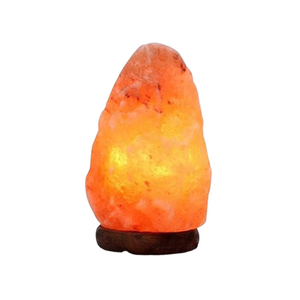 Lámpara de Sal del Himalaya con Forma de Flor Tallada, Material Orgánico Ecológico, Brillo Cálido, Decoración para el Hogar, Feng Shui - Product Image 1