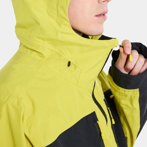 Veste de ski unisexe de qualité supérieure, design personnalisé, service OEM, avec col à capuche, imperméable et respirante pour la saison hivernale - Product Image 4