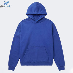 Sweat-shirt à capuche pour homme en molleton de coton doux, streetwear décontracté, vêtements d'hiver confortables, fournisseur, impression de logo et design personnalisés - Product Image 4