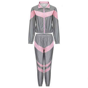 Conjunto Deportivo Impermeable para Mujer, Chaqueta con Capucha y Cremallera, Chaqueta Cortavientos - Product Image 5