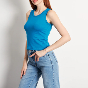 Comfortable Women High Quality <b>Low</b> MOQ Women Tank <b>Top</b> Best Manufactures <b>Low</b> MOQ Women Tank <b>Top</b> For Adults - Product Image 3