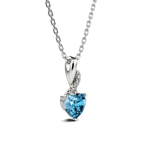 18K Gold Butterfly Pendant with Emerald and Diamond Rhodium Plated <b>Box</b> <b>Chain</b> - Product Image 2