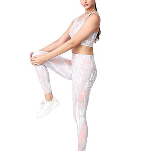 Ensemble de yoga pour femmes de haute qualité, best-seller, design unique, respirant - Product Image 4