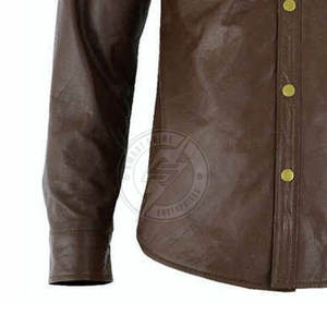 Camisas de Cuero para Hombre Más Vendidas en 2026, Oferta, Precio Económico, Diseña tus Propias Camisas de Cuero de Alta Calidad para Hombre - Product Image 5