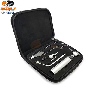 Mejor Set Universal de Diagnóstico ENT: Kits de Láminas Curvas/Rectas, Herramientas Quirúrgicas Manuales de Acero Inoxidable, Certificación MOL - Product Image 5