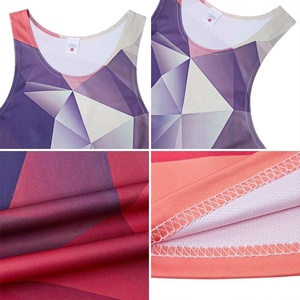 Camiseta sin mangas informal para hombre, chaleco con estampado 3D, tela elástica, sublimación estampada, camiseta de salón para gimnasio, nueva ropa de moda diaria de talla grande - Product Image 4