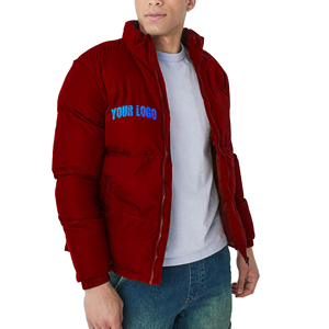 2026 New Design Men's Puffer <b>Jacket</b> Warm Hooded <b>Duck</b> <b>Down</b> Custom <b>Down</b> Puffer Thicken <b>Jacket</b> - Product Image 5