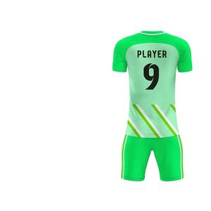 Ropa de entrenamiento de fútbol Camiseta de fútbol personalizada Conjunto completo Cuello en V Media manga Transpirable Secado rápido Transferencia de calor Impreso Fútbol - Product Image 4